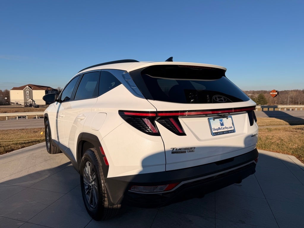 2022 Hyundai Tucson Hybrid Blue