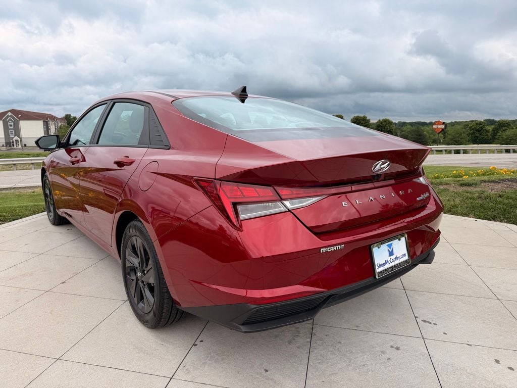 2023 Hyundai Elantra Hybrid Blue