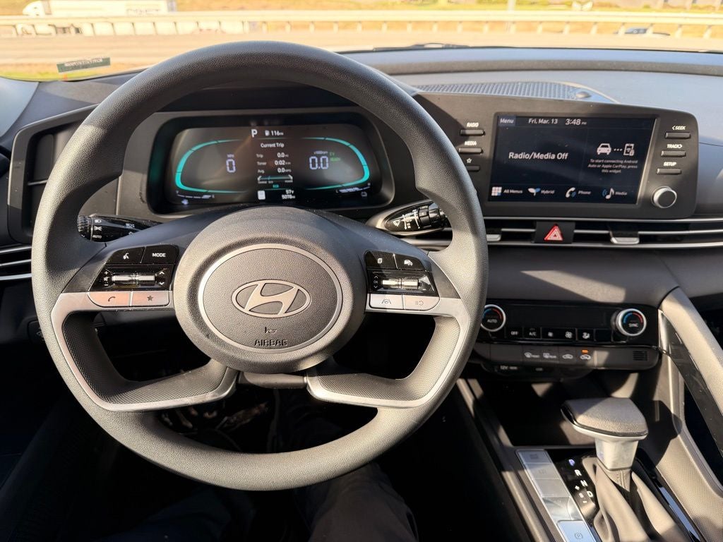 2025 Hyundai Elantra Hybrid Blue