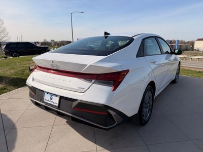 2025 Hyundai Elantra Hybrid Blue