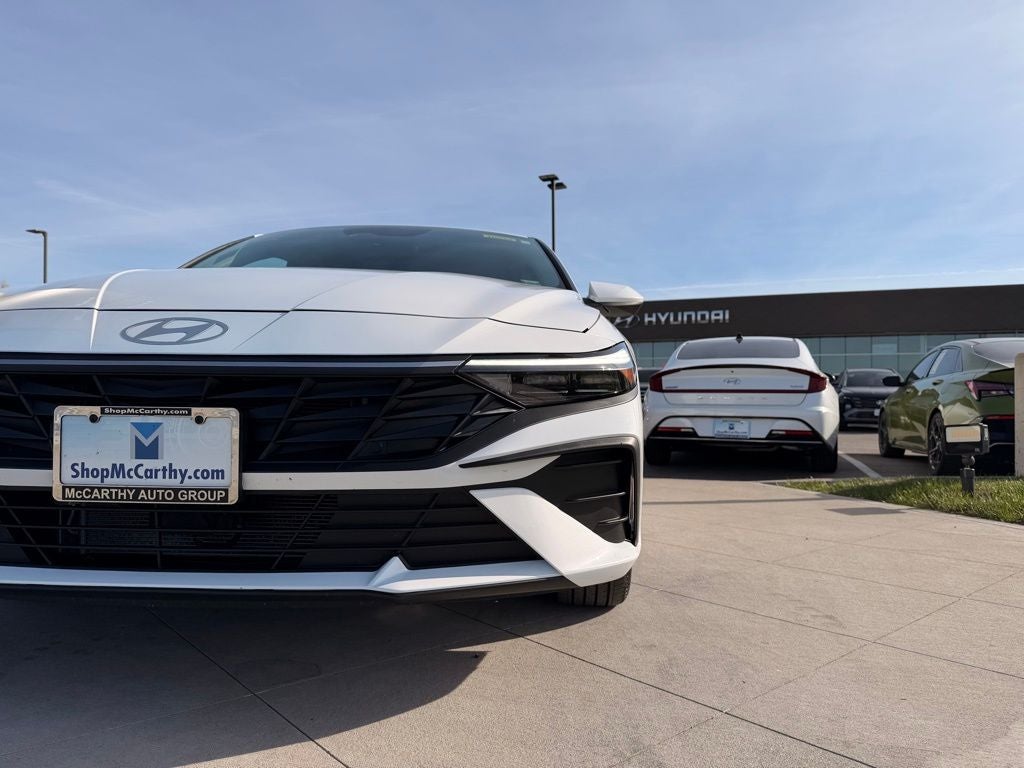 2025 Hyundai Elantra Hybrid Blue