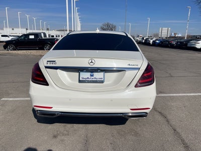 2019 Mercedes-Benz S-Class S 560 4MATIC®