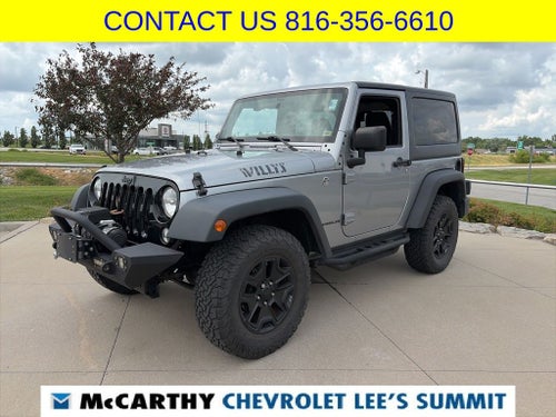 2017 Jeep Wrangler Willys Wheeler