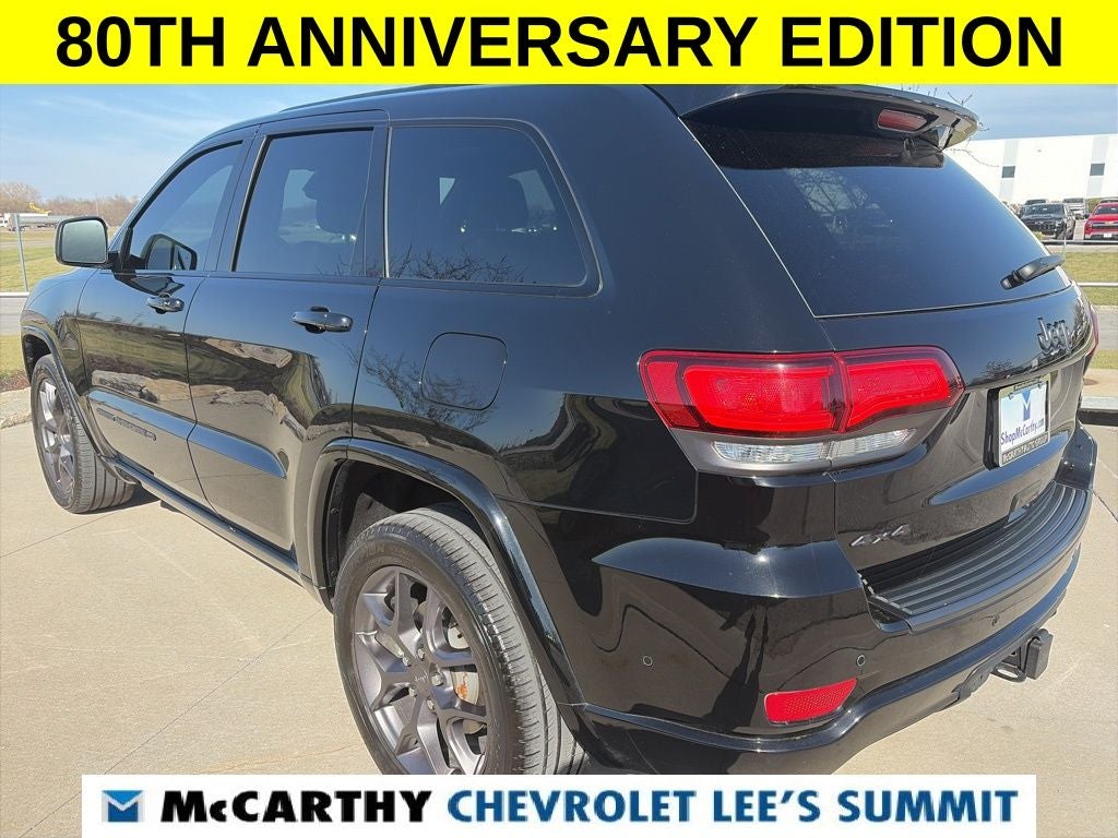 2021 Jeep Grand Cherokee 80th Anniversary Edition