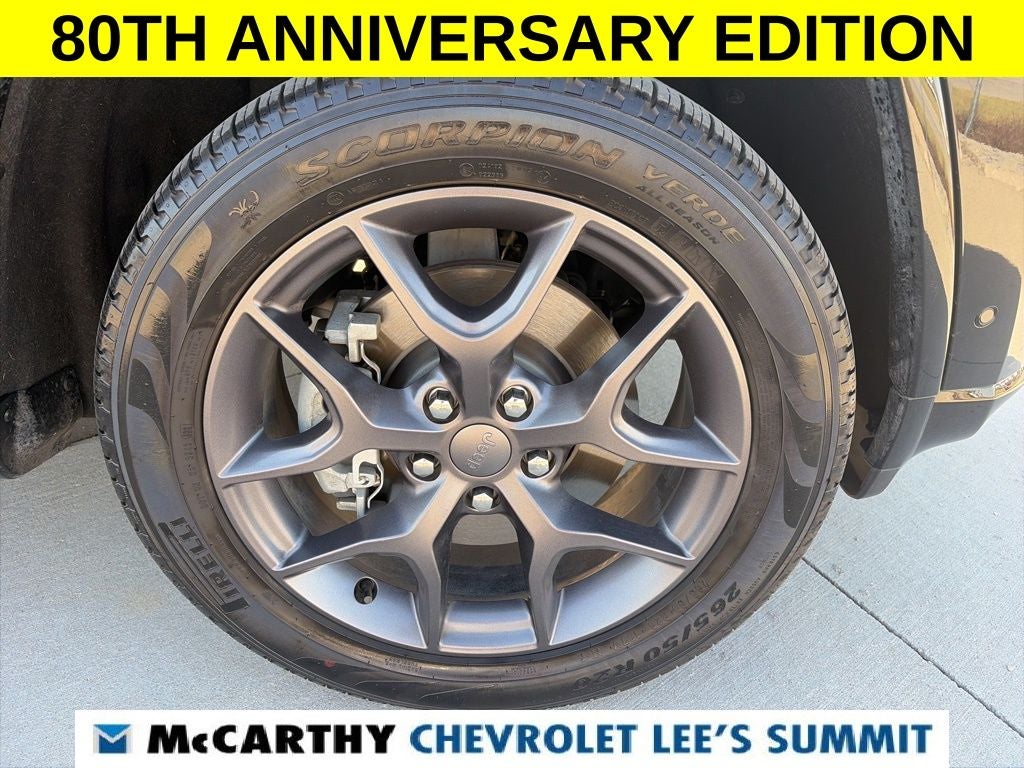 2021 Jeep Grand Cherokee 80th Anniversary Edition