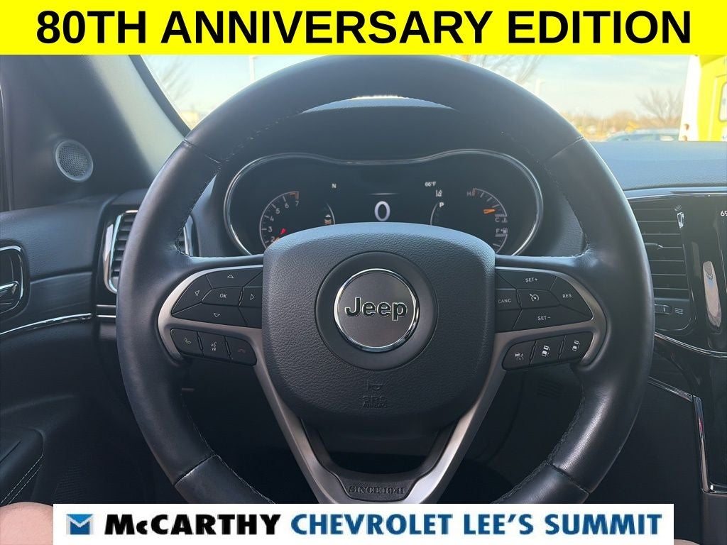 2021 Jeep Grand Cherokee 80th Anniversary Edition