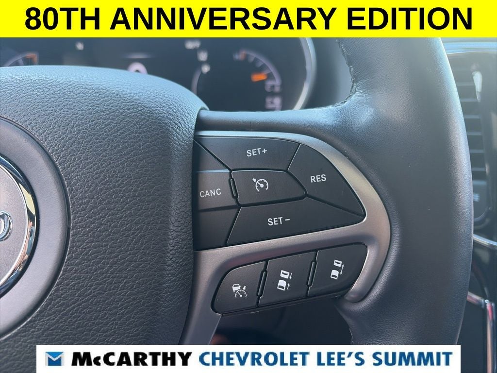 2021 Jeep Grand Cherokee 80th Anniversary Edition