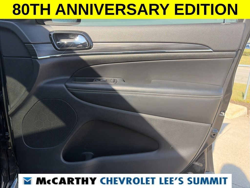 2021 Jeep Grand Cherokee 80th Anniversary Edition