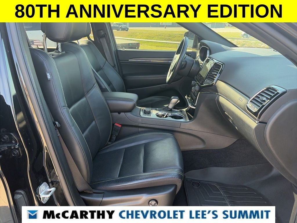2021 Jeep Grand Cherokee 80th Anniversary Edition