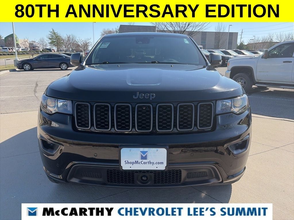 2021 Jeep Grand Cherokee 80th Anniversary Edition