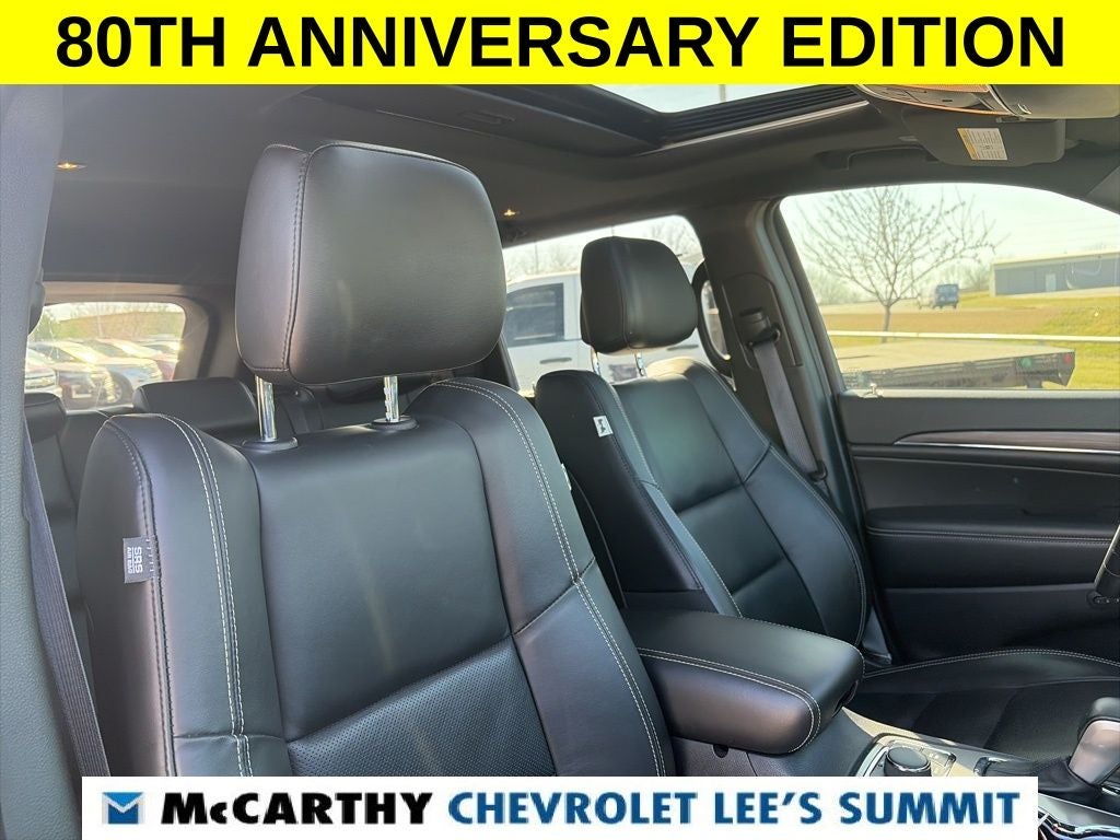 2021 Jeep Grand Cherokee 80th Anniversary Edition