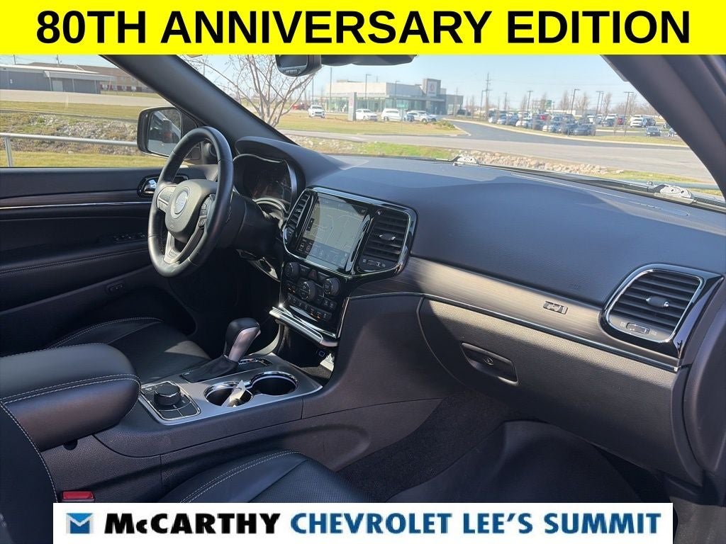 2021 Jeep Grand Cherokee 80th Anniversary Edition