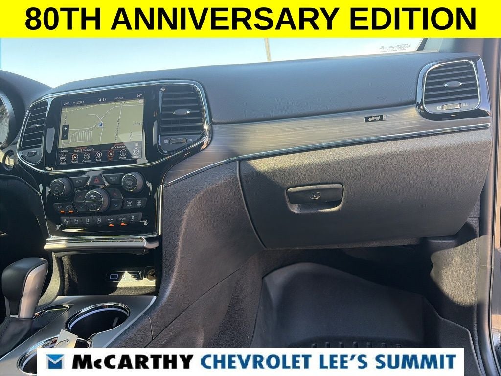 2021 Jeep Grand Cherokee 80th Anniversary Edition