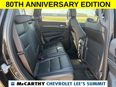 2021 Jeep Grand Cherokee 80th Anniversary Edition
