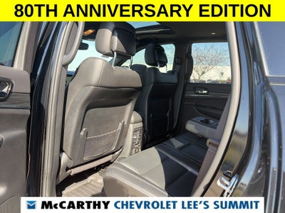 2021 Jeep Grand Cherokee 80th Anniversary Edition