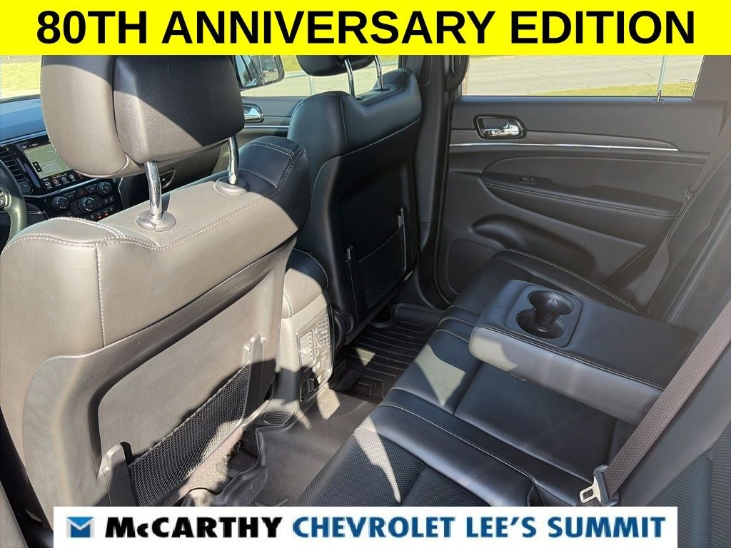 2021 Jeep Grand Cherokee 80th Anniversary Edition