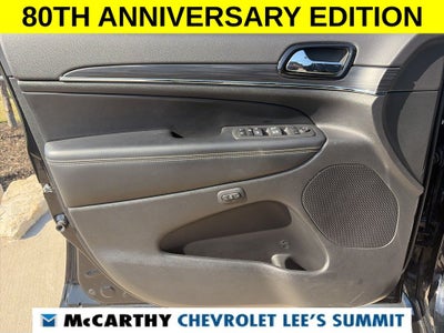 2021 Jeep Grand Cherokee 80th Anniversary Edition