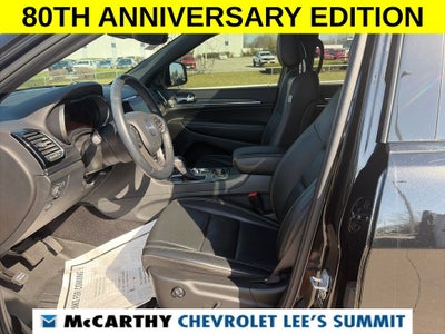 2021 Jeep Grand Cherokee 80th Anniversary Edition