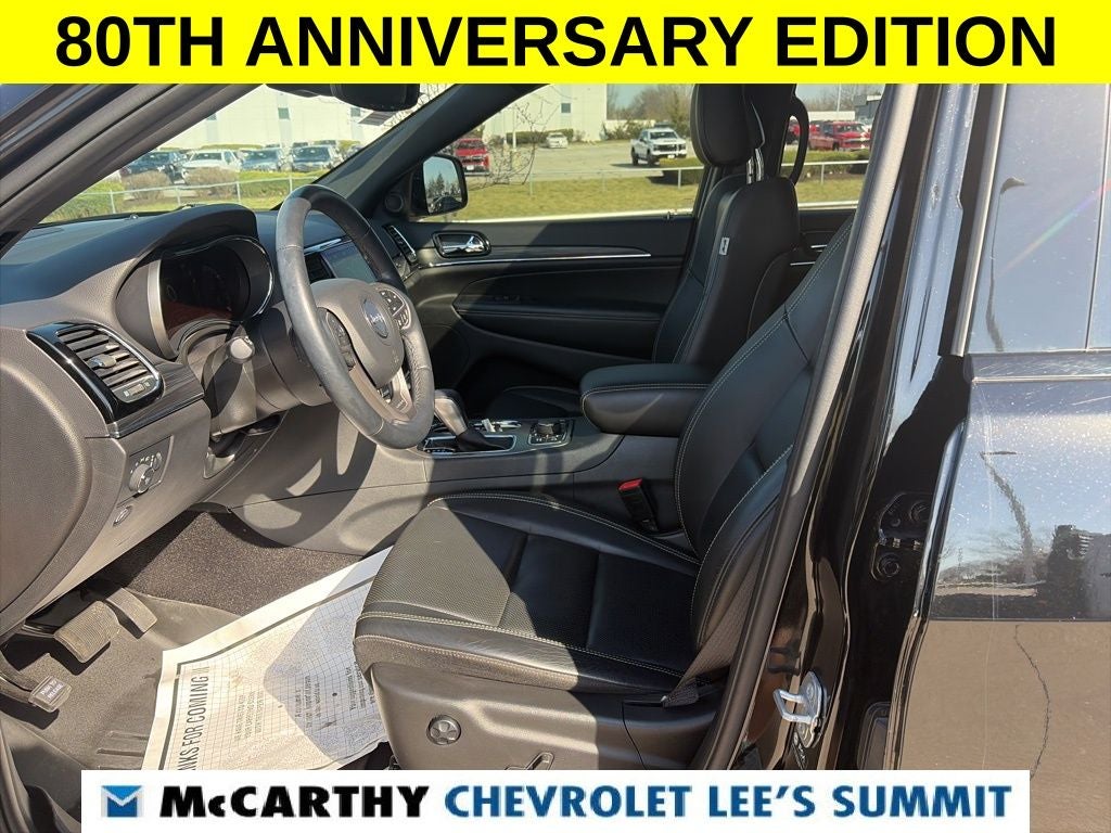 2021 Jeep Grand Cherokee 80th Anniversary Edition