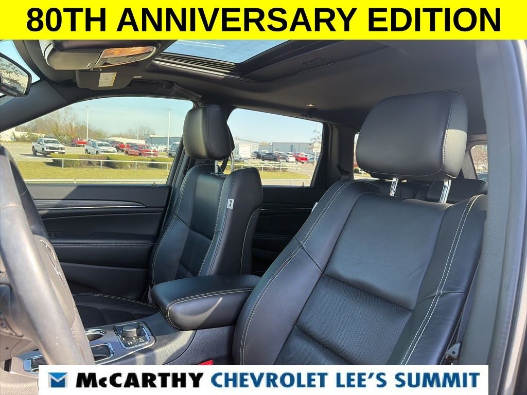 2021 Jeep Grand Cherokee 80th Anniversary Edition