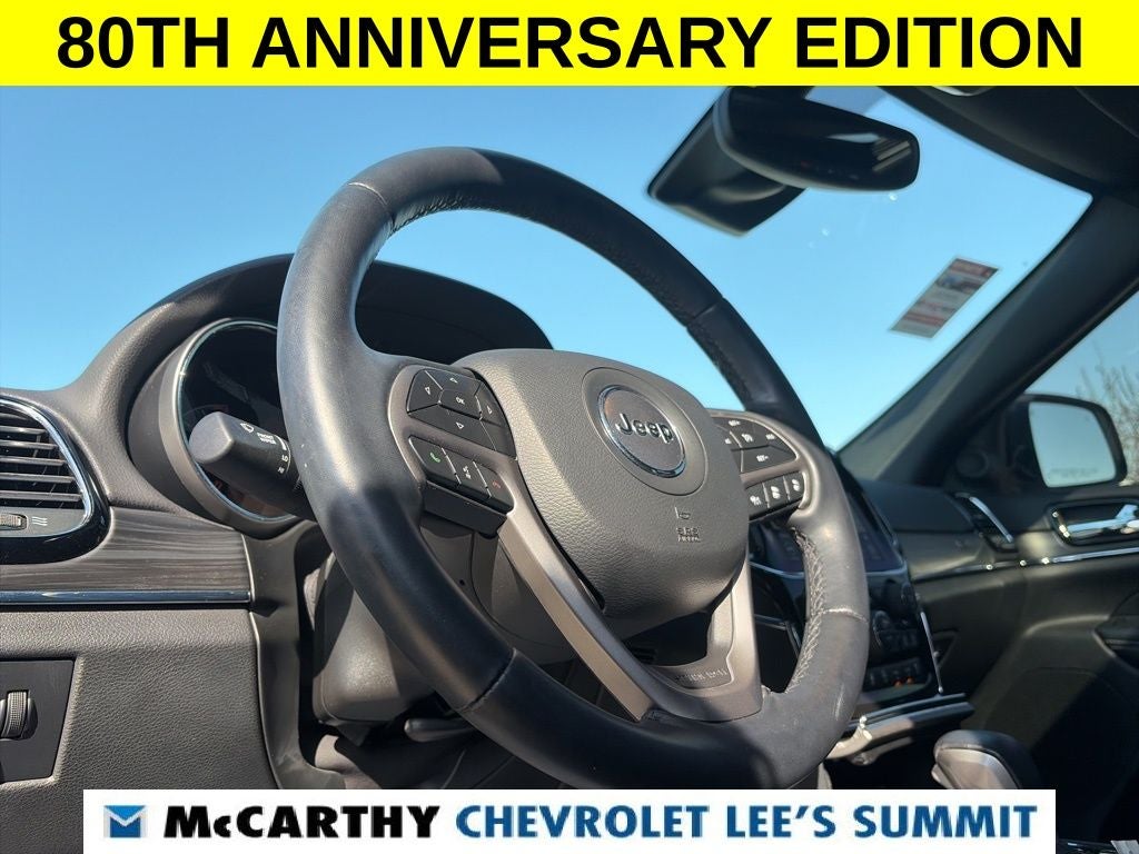 2021 Jeep Grand Cherokee 80th Anniversary Edition
