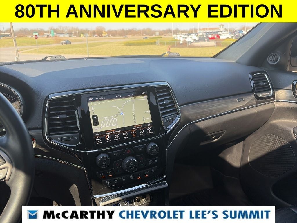 2021 Jeep Grand Cherokee 80th Anniversary Edition