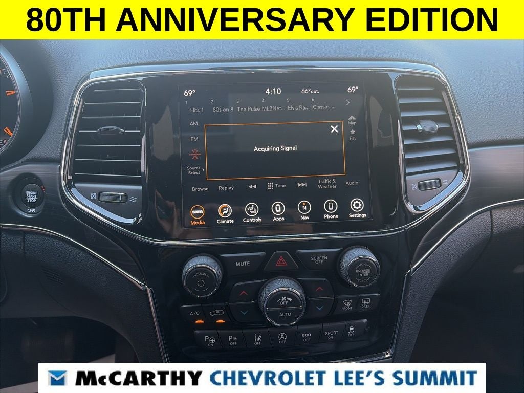 2021 Jeep Grand Cherokee 80th Anniversary Edition