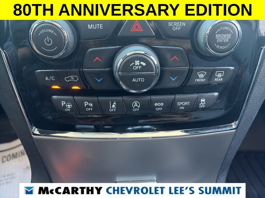 2021 Jeep Grand Cherokee 80th Anniversary Edition