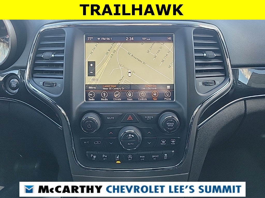 2018 Jeep Grand Cherokee Trailhawk