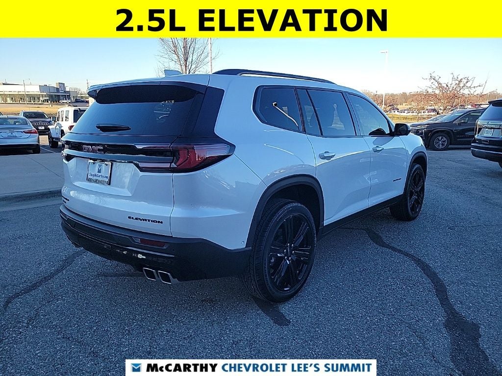 2025 GMC Acadia Elevation