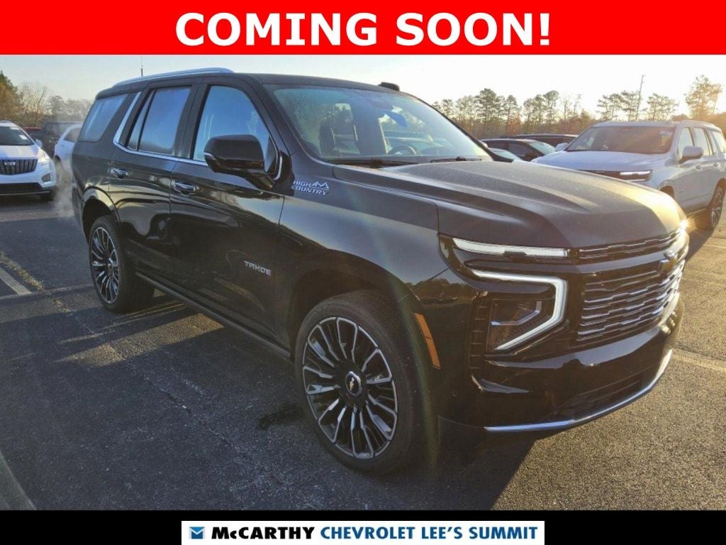 2025 Chevrolet Tahoe High Country