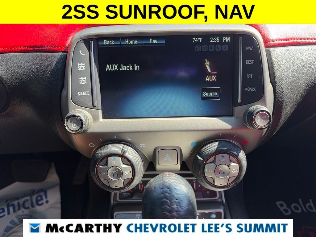 2015 Chevrolet Camaro SS 2SS