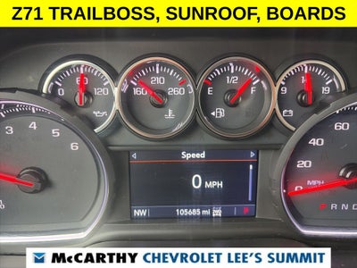 2019 Chevrolet Silverado 1500 LT Trail Boss