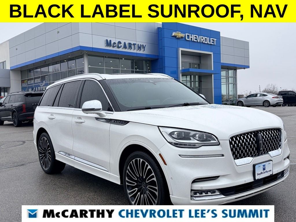 2022 Lincoln Aviator Black Label