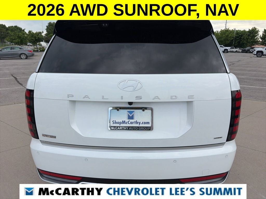 2026 Hyundai Palisade Calligraphy