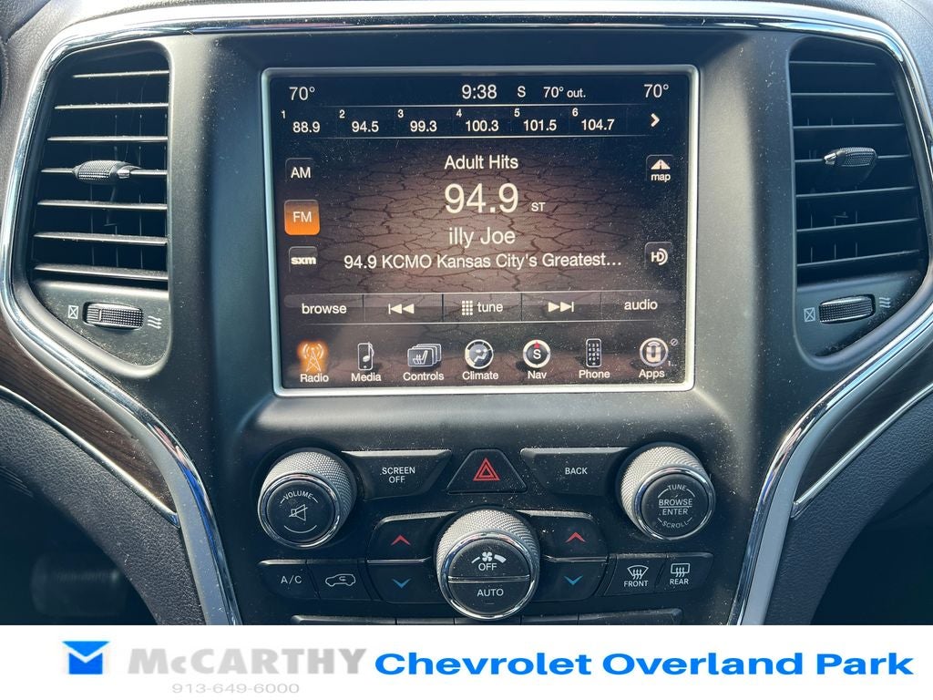 2015 Jeep Grand Cherokee Overland