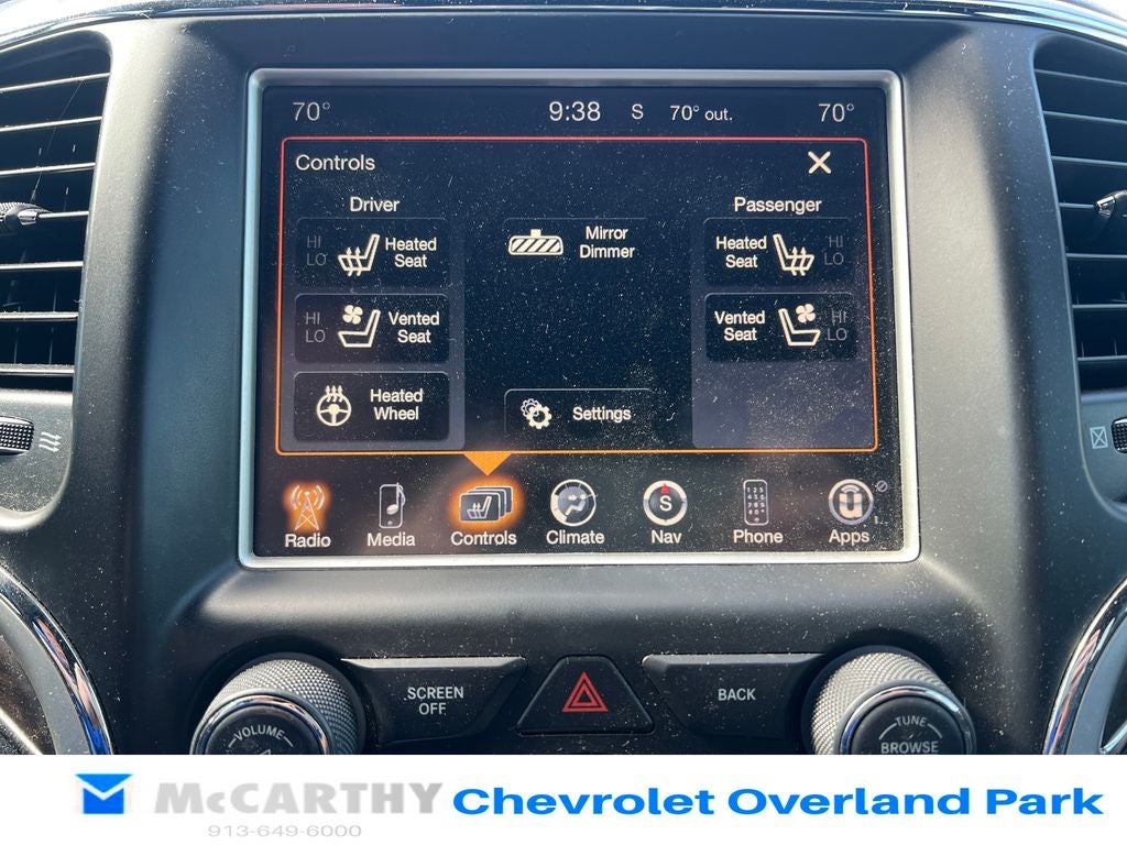 2015 Jeep Grand Cherokee Overland