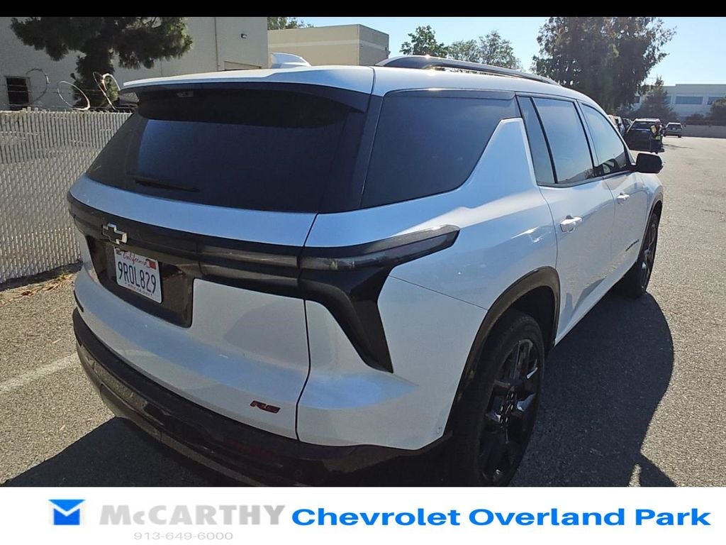 2025 Chevrolet Traverse RS