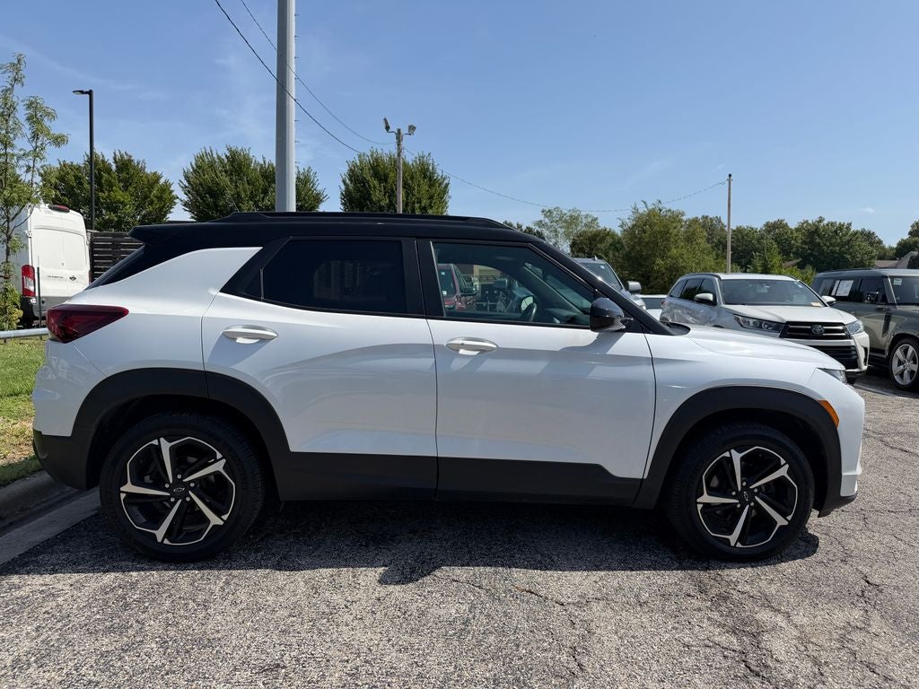 Used 2022 Chevrolet Trailblazer RS with VIN KL79MUSL0NB137989 for sale in Kansas City