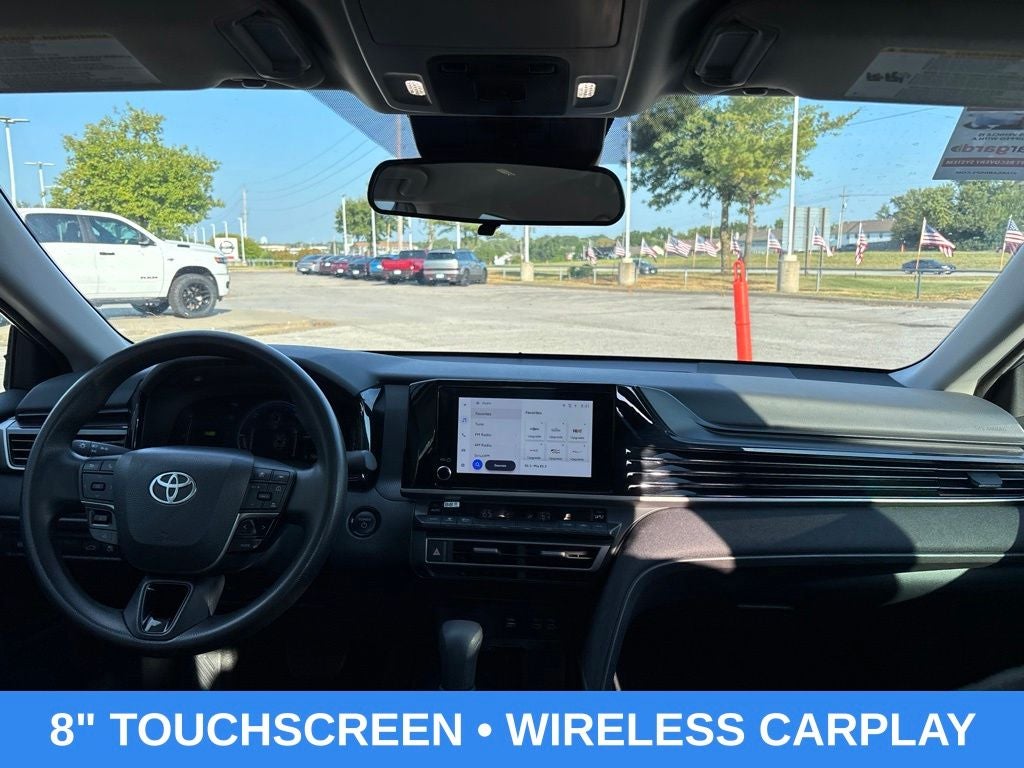 Used 2025 Toyota Camry LE with VIN 4T1DAACK8SU509133 for sale in Kansas City