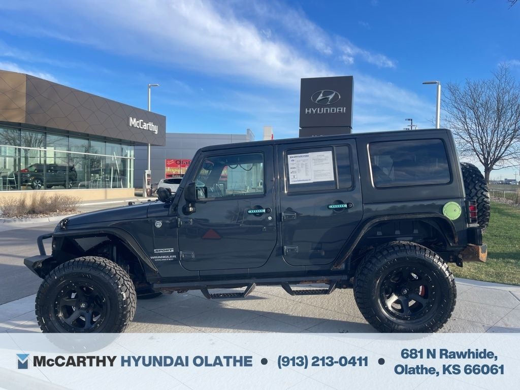 2017 Jeep Wrangler Unlimited Sport