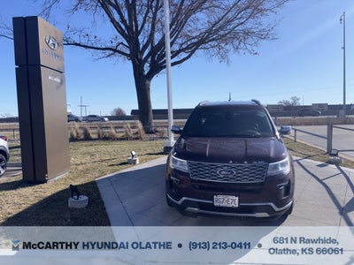 2018 Ford Explorer Platinum