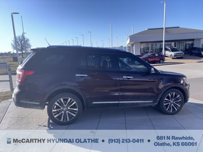 2018 Ford Explorer Platinum