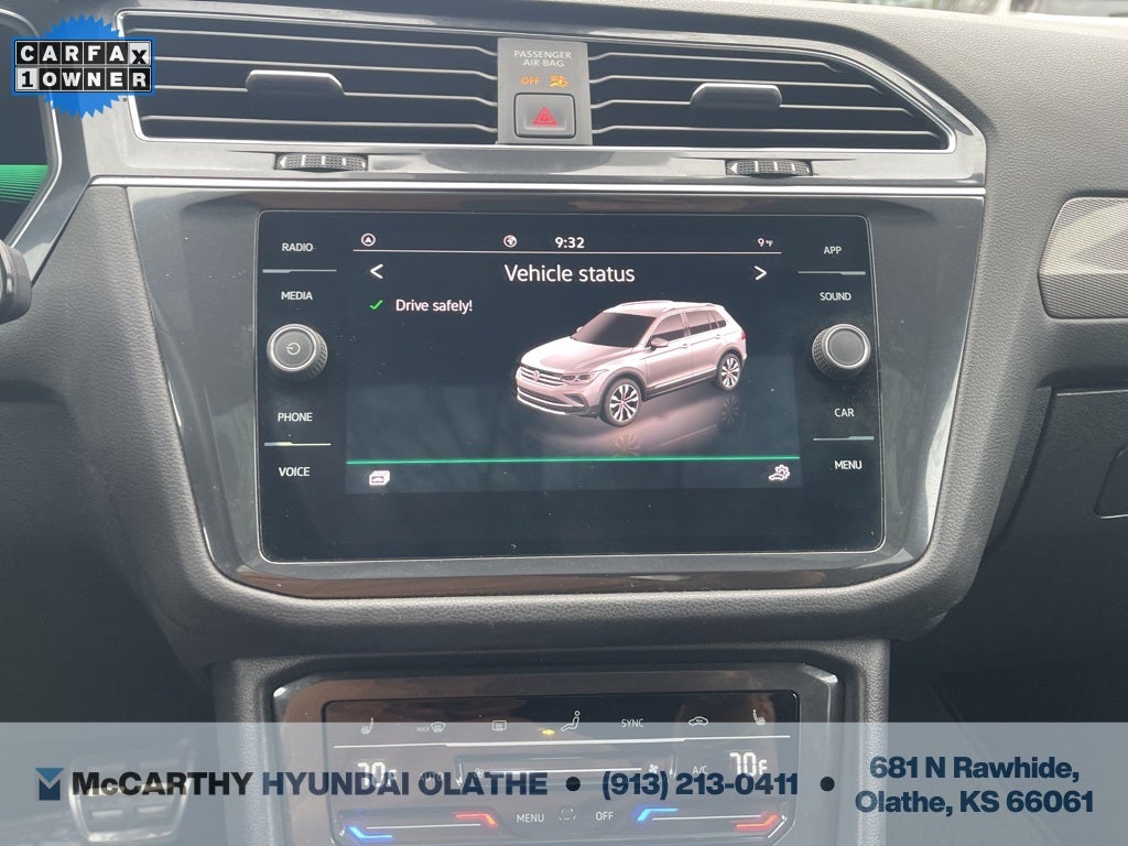 2022 Volkswagen Tiguan 2.0T SE R-Line Black