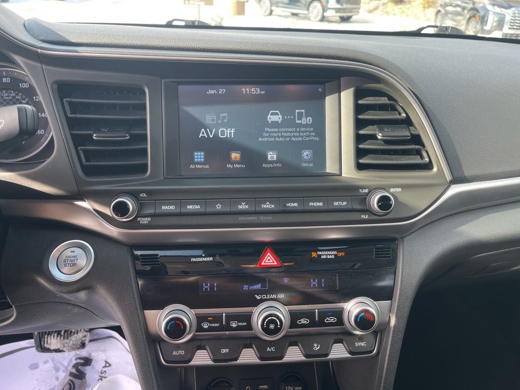 2019 Hyundai Elantra Value Edition