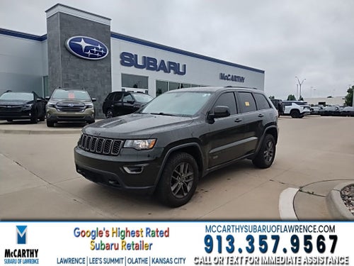 2016 Jeep Grand Cherokee 75th Anniversary Edition
