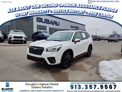 2019 Subaru Forester Sport