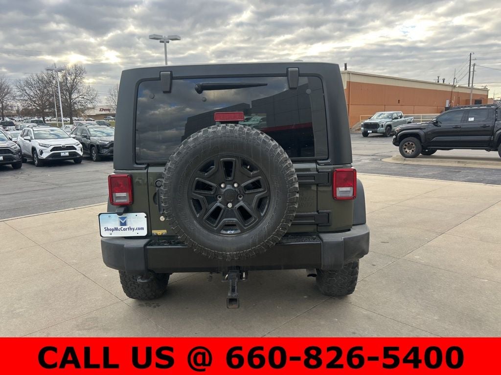 2015 Jeep Wrangler Unlimited Willys