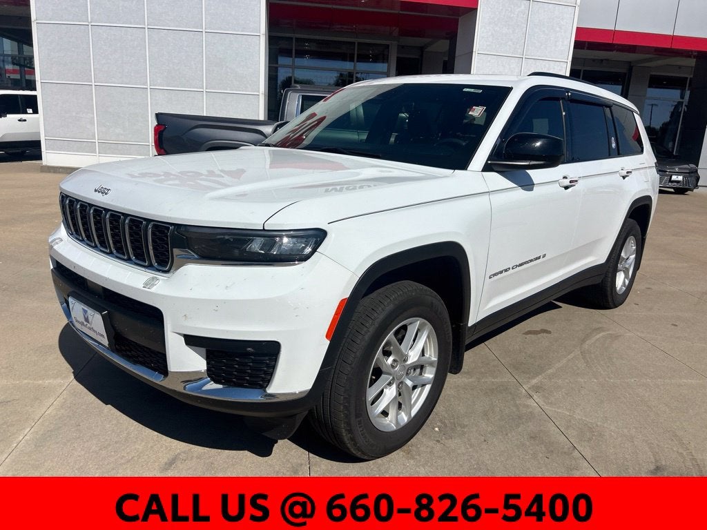 Used 2025 Jeep Grand Cherokee L Laredo with VIN 1C4RJKAG7S8737034 for sale in Kansas City