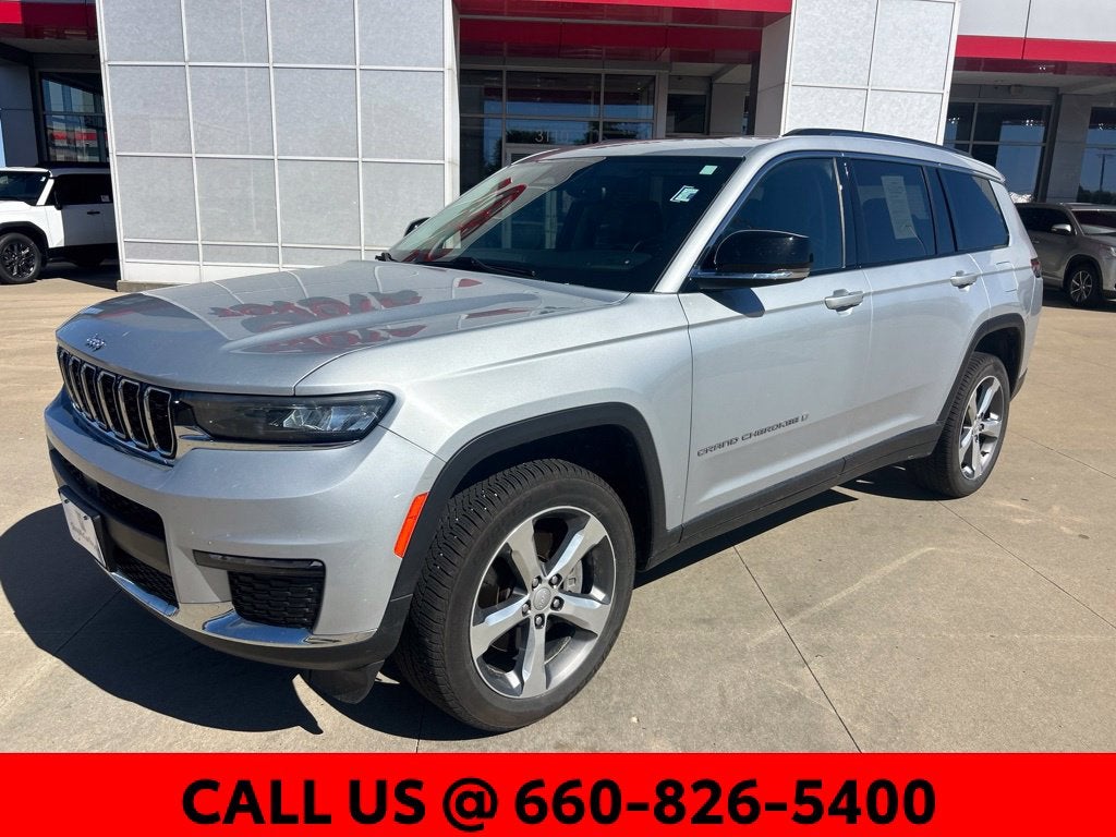 Used 2021 Jeep Grand Cherokee L Limited with VIN 1C4RJKBG3M8147074 for sale in Kansas City